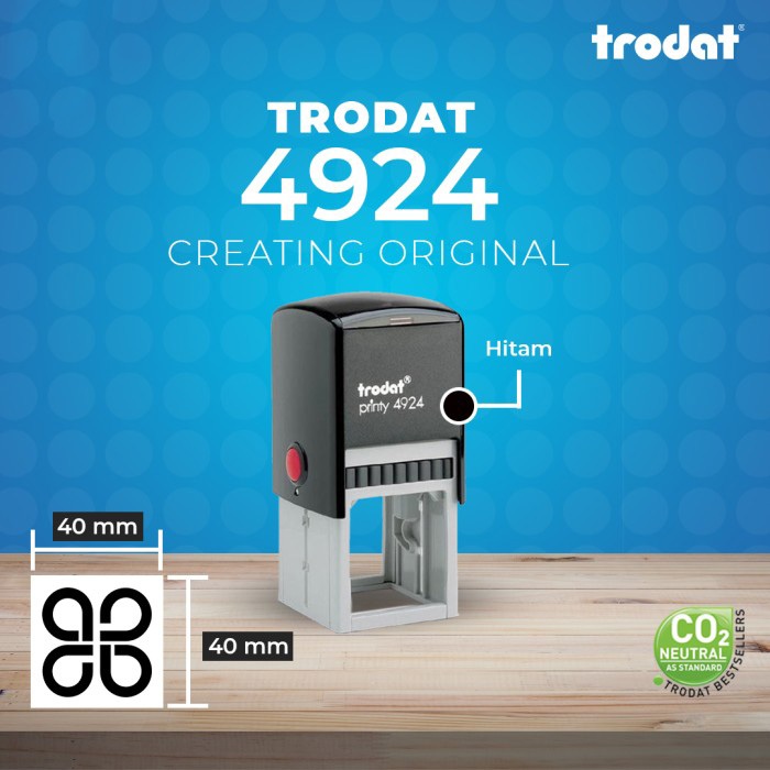

Stempel Trodat 4924 + LETTER