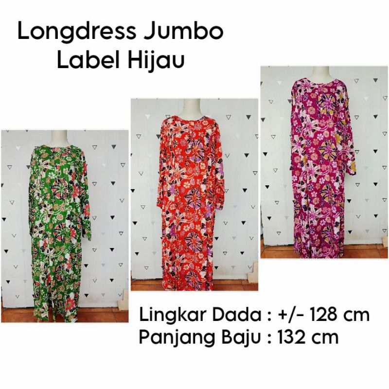 Daster Longdress Jumbo Kencana Ungu - Daster Abaya Jumbo Kencana Ungu