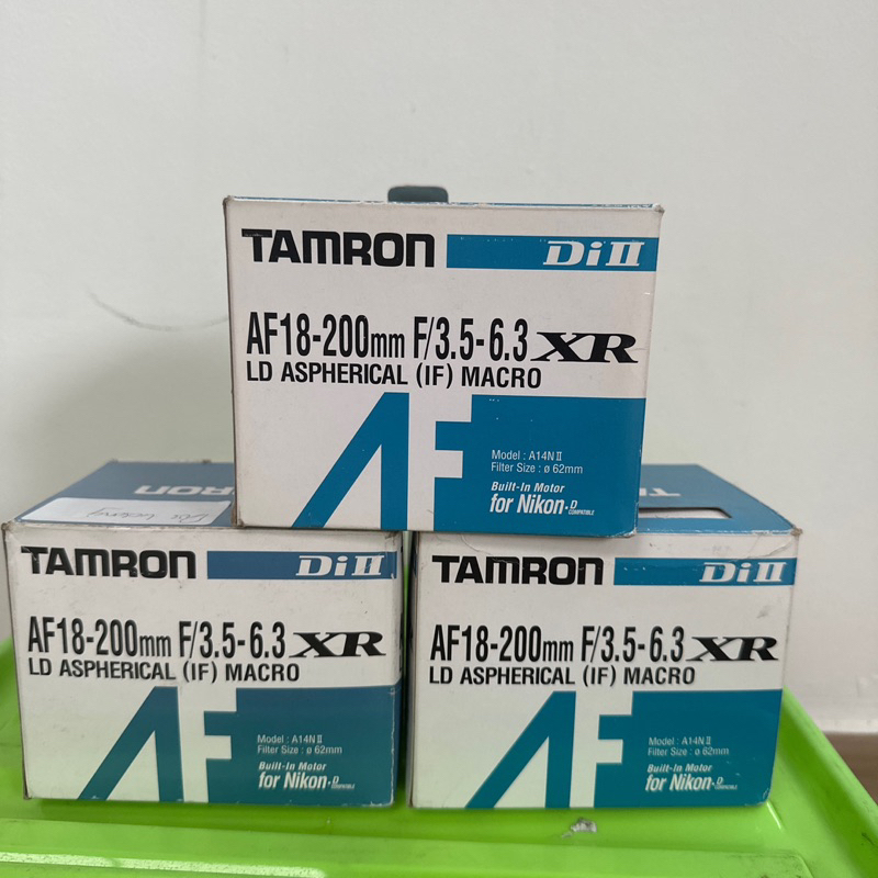 Dus lensa tamron 18-200MM for Nikon