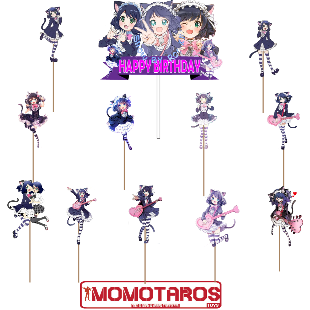 Topper cake Show by rock Anime Sanrio