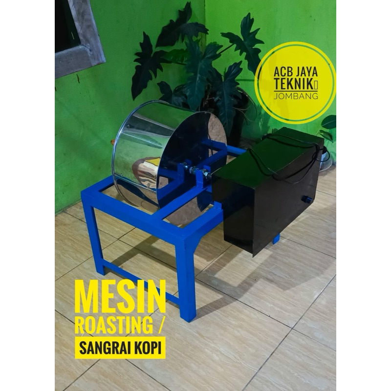 Mesin Roasting Kopi / Alat Roaster Kopi / Mesin Sangrai Kopi Serbaguna
