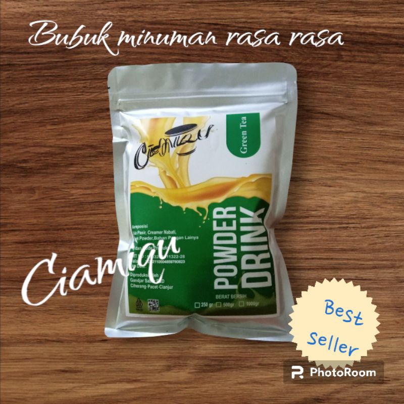 

Ciamiqu bubuk minuman rasa rasa mix gula kemasan 1/2 Kg