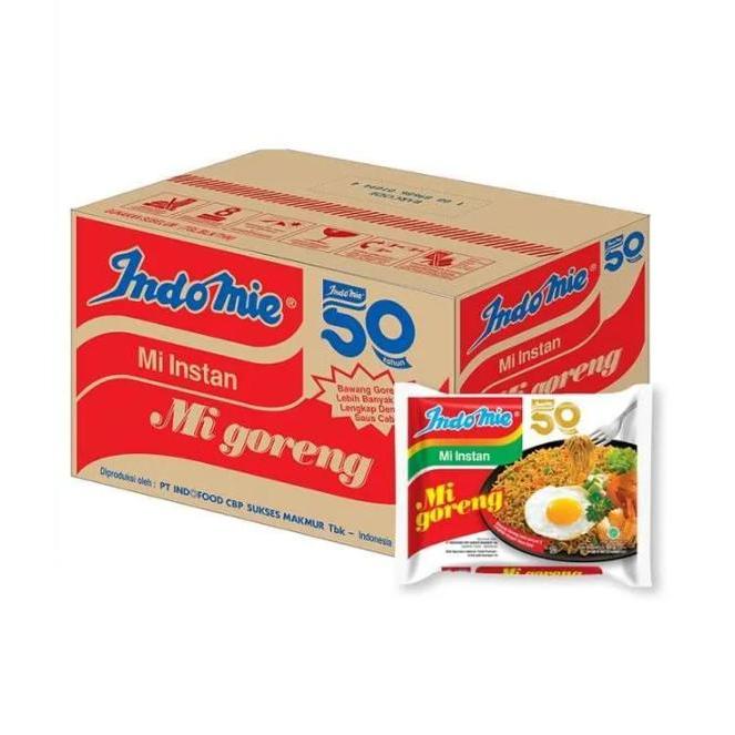 

Indomie Goreng Mie Instan 85 g [40 Pcs/ 1 Karton]