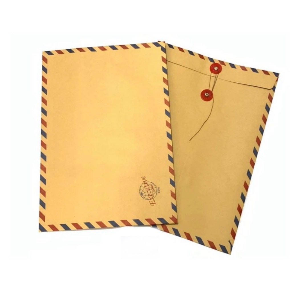 

Amplop Coklat Air Mail Tali 310 Folio Executive/Amplop Lamaran kerja (Pak)
