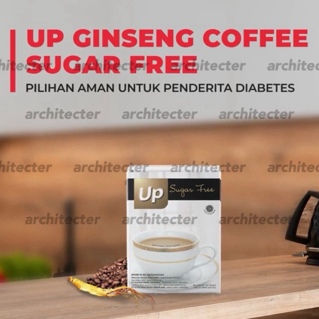 

UP GINSENG COFFEE SUGAR FREE KOPI GINSENG CNI ASLI ORIGINAL ISI 15 STIK