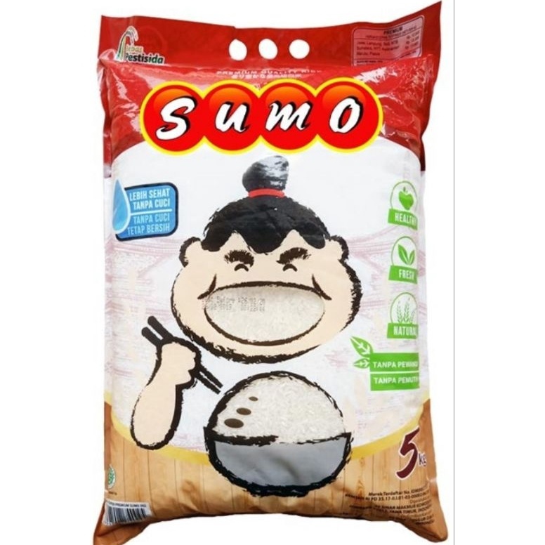 

FVX982 STAR Beras sumo PREMIUM ORIGINAL 5kg 1kg