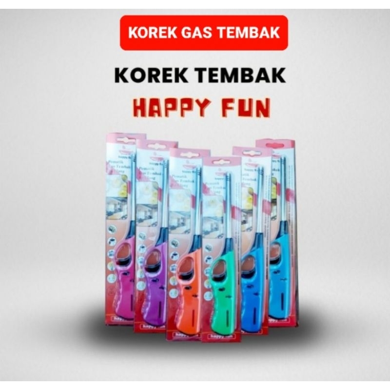 korek gas HF model panjang,bisa isi ulang