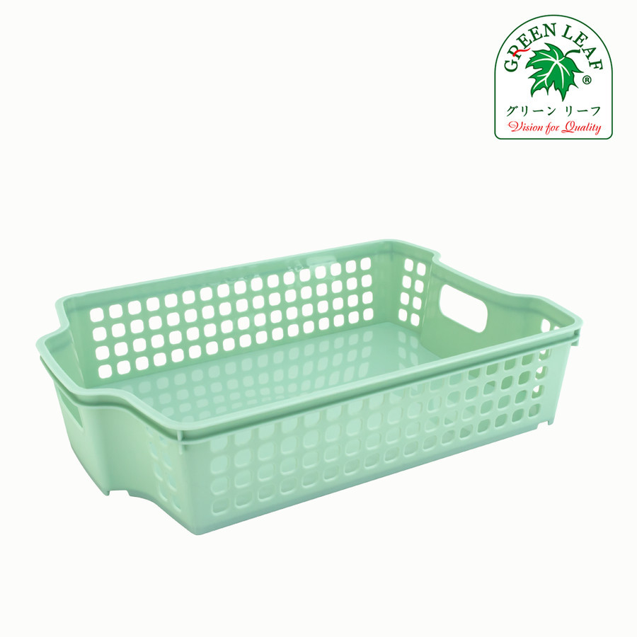 Green Leaf Keranjang Susun Perfecta 1336 Kotak Surat Bolong  Serbaguna