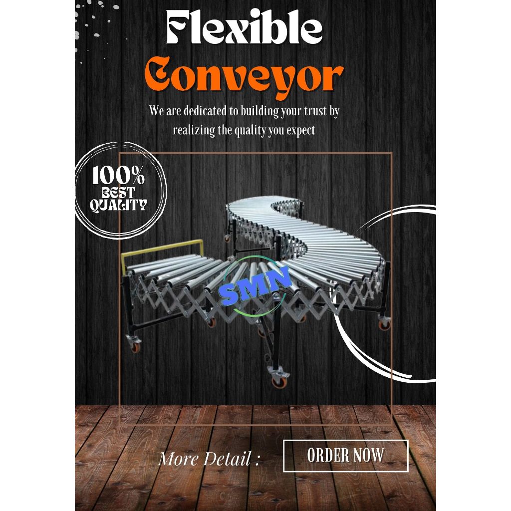 Flexible Conveyor - Roller Conveyor - Gravity conveyor