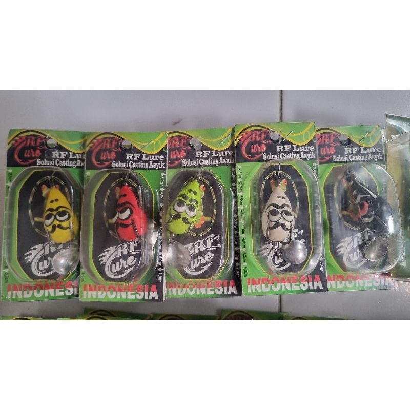 SOFTFROG RF 3CM UMPAN MANCING GABUS KOCOLAN