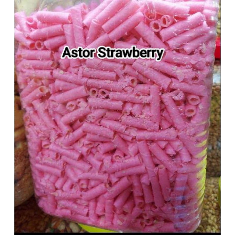 

Astor Strawberry/Bungkus/Toples 500gr