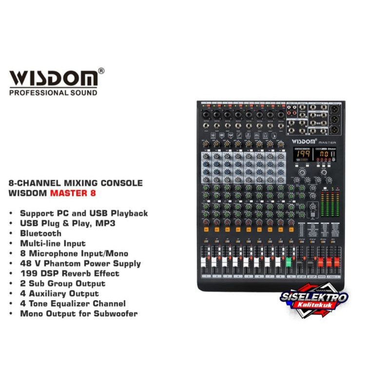 Wisdom Master 8 Mixer Wisdom 8 Chanel