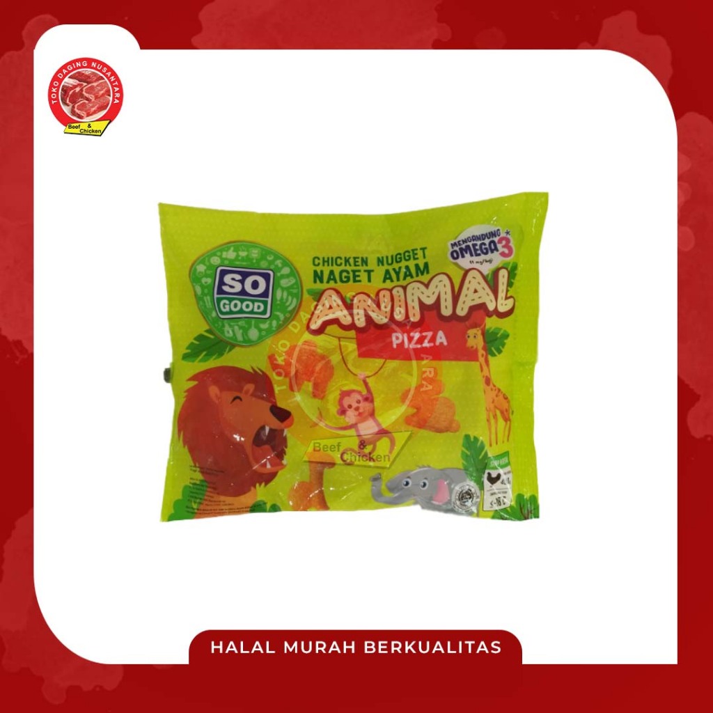 

SOGOOD ANIMAL NUGGET 400GR