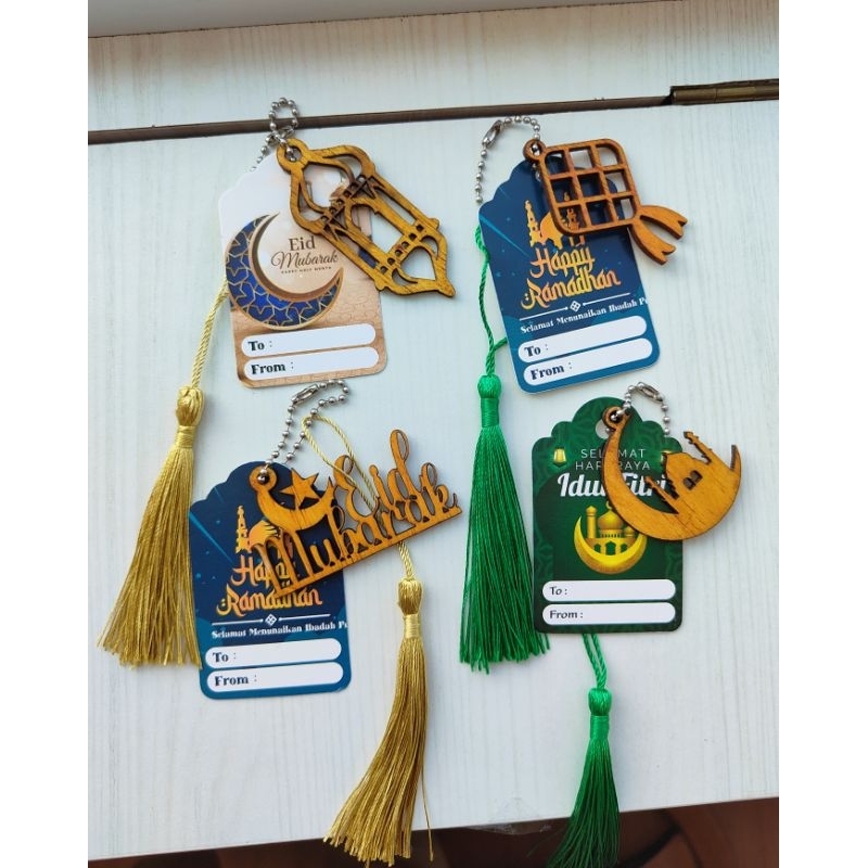hang tag idul Fitri eid mubarak