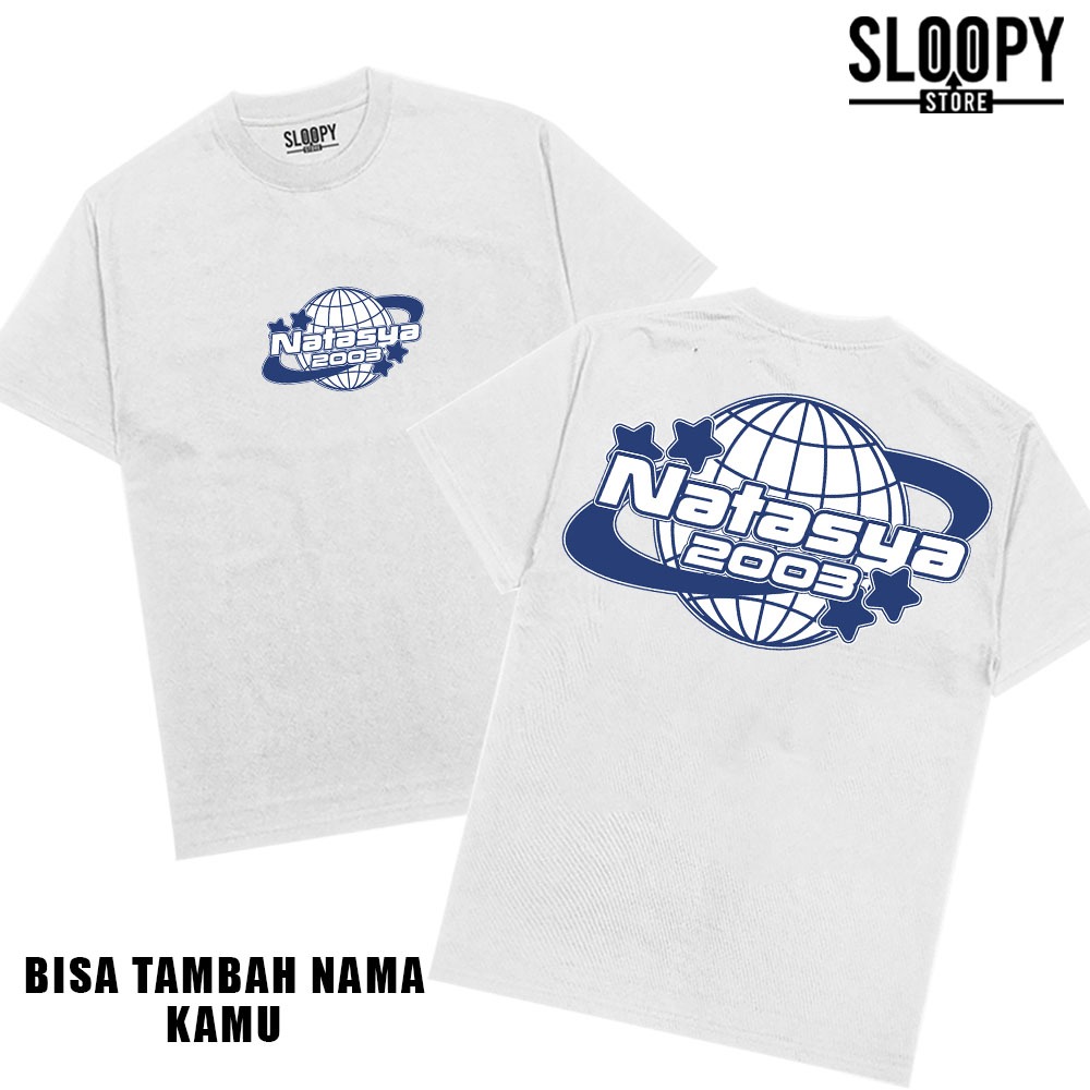 SLOOPY - Kaos Custom Bucin bisa ganti nama /Kaos Bucin/Kaos couple