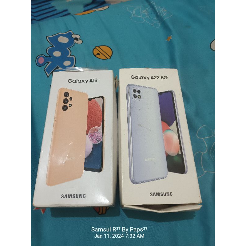 Bundle Samsung a22 5G + a13 LTE 6/128Gb