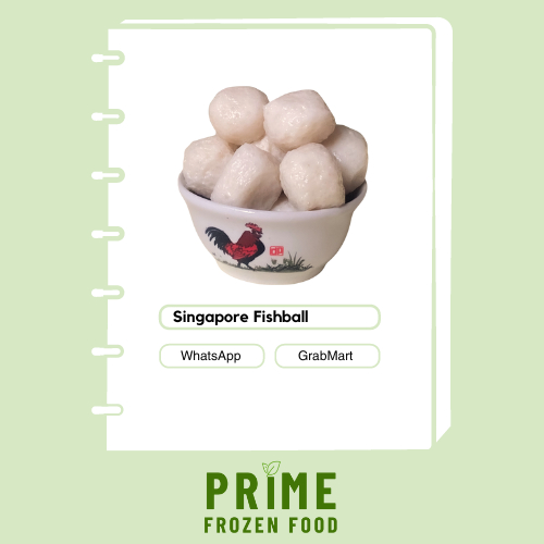 

Homemade Fishball Small / Bakso Ikan - 100% HALAL Tanpa Pemutih