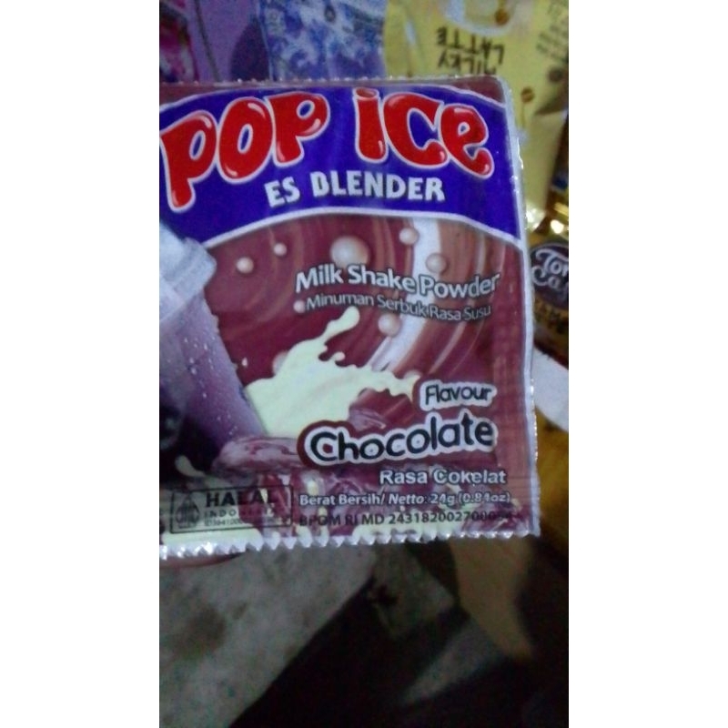 

popice es blander chocolate