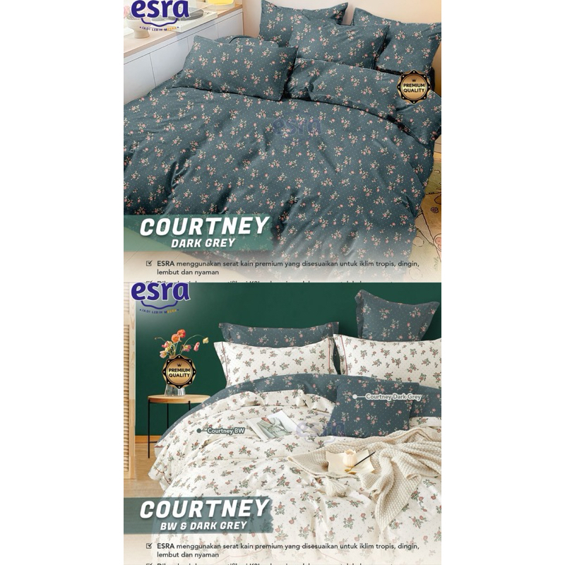 kain sprei meteran courtney esra