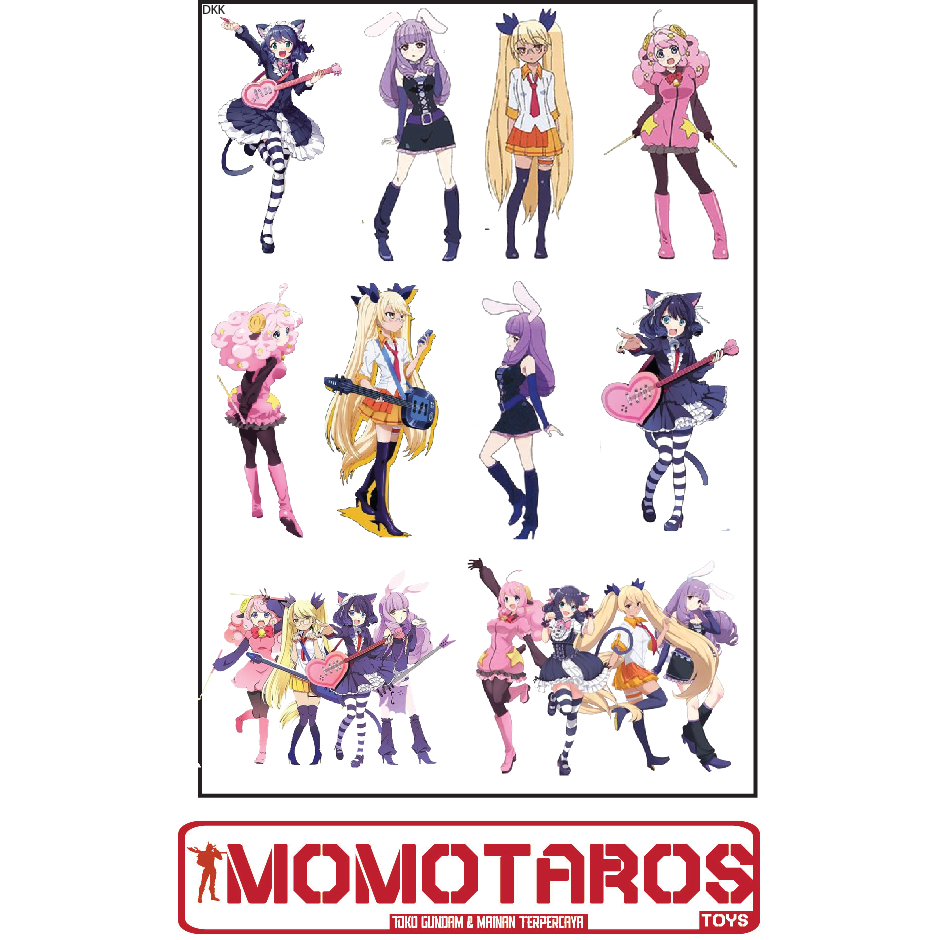 

Sticker murah antiair transparan Show by rock sanrio 1 pc