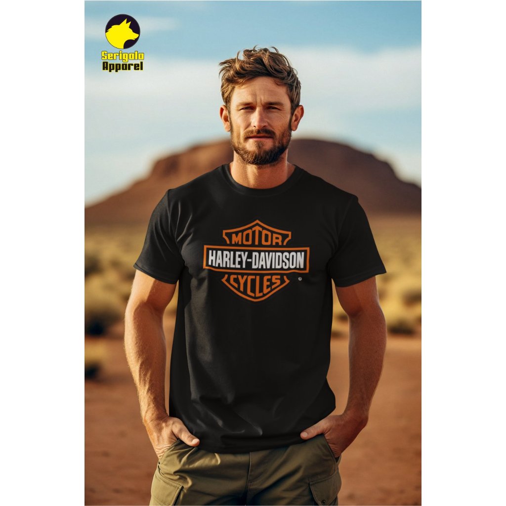 KAOS HARLEY DAVIDSON / BAJU MOTOR / T-SHIRT MOTOR / ATASAN PRIA / BAJU HARLEY DAVIDSON / T-SHIRT HAR