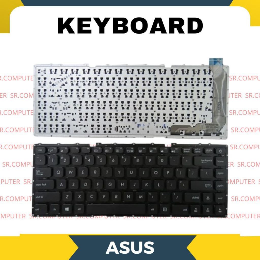 Keyboard Laptop Asus X441 X441S X441U A441 X44SA - Hitam