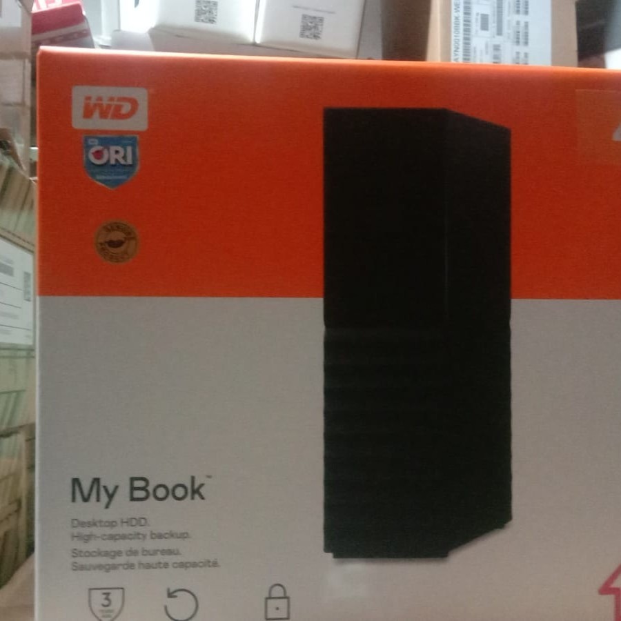 WD MY BOOK 4TB External Storage