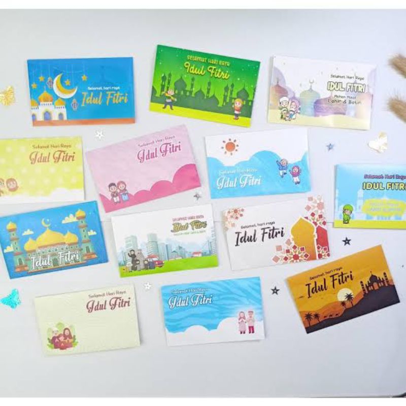 

Amplop Lebaran KIKY, kertas Mengkilap