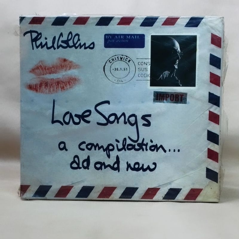 CD original import double disc
Phil Collins album Love Songs