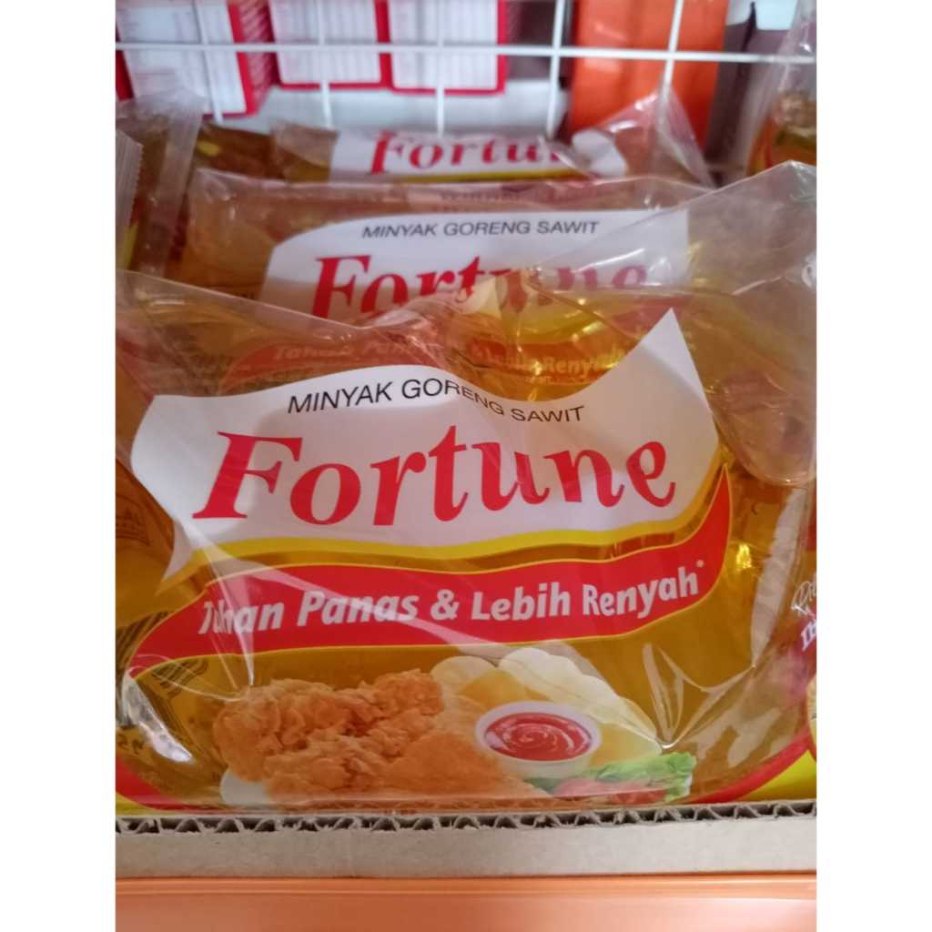 

Fortune Minyak Goreng Sawit Refill Bantal 1Liter (1 Karton)