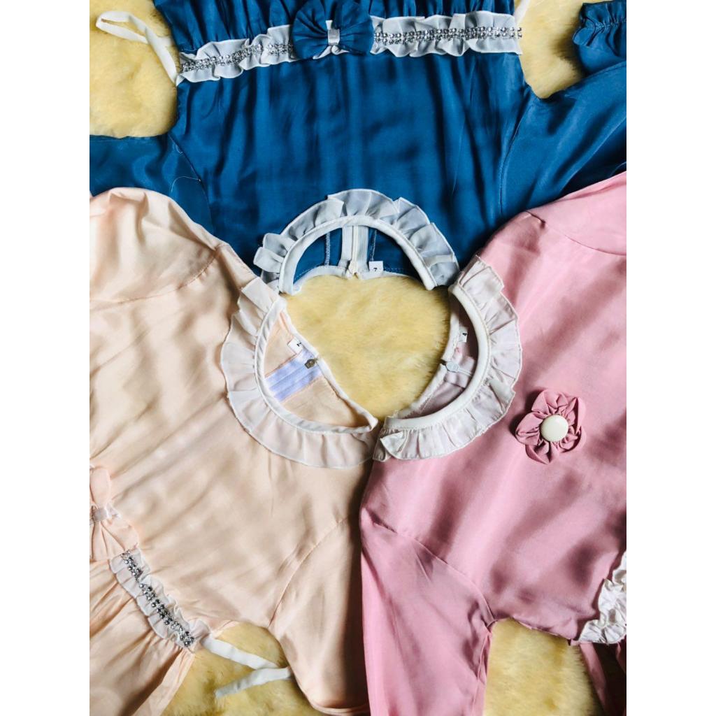 Gamis Dress Cinderella Muslim Anak Free Hijab