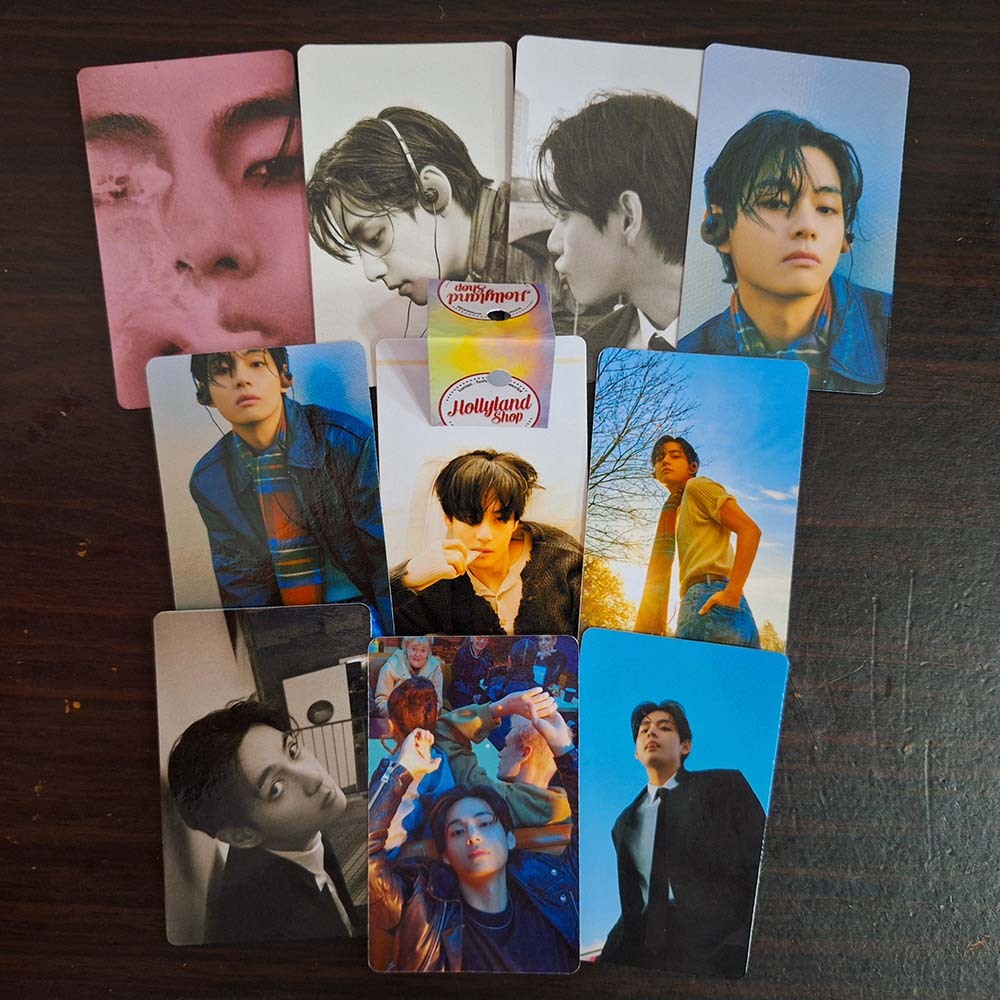 Photocard PC BTS - 2 Jungkook V Jin Jimin Suga RM J-Hope Unofficial