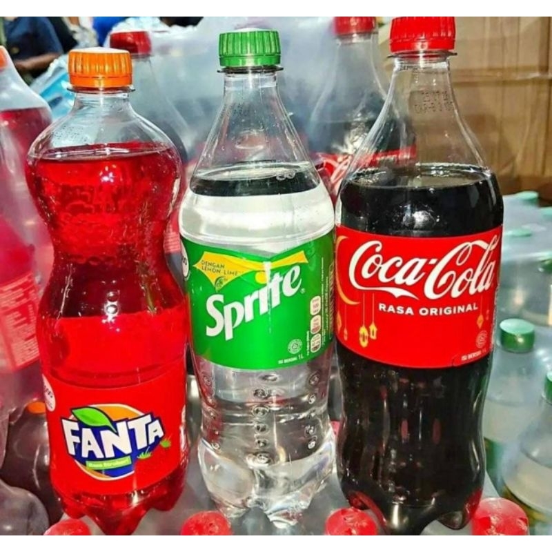 

minuman fanta/Coca cola/sprite 1liter