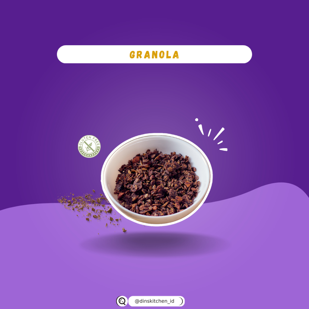

Chocolate Granola Cereal by Din's Kitchen