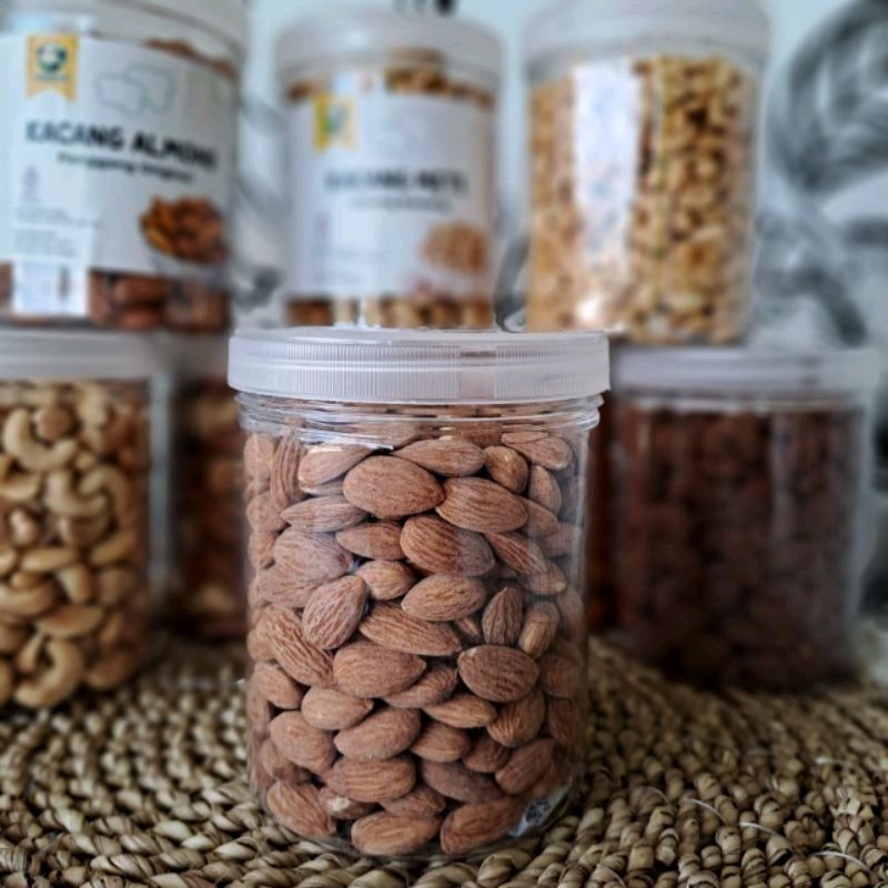 

Kacang panggang Mede dan Almond 250-400gram