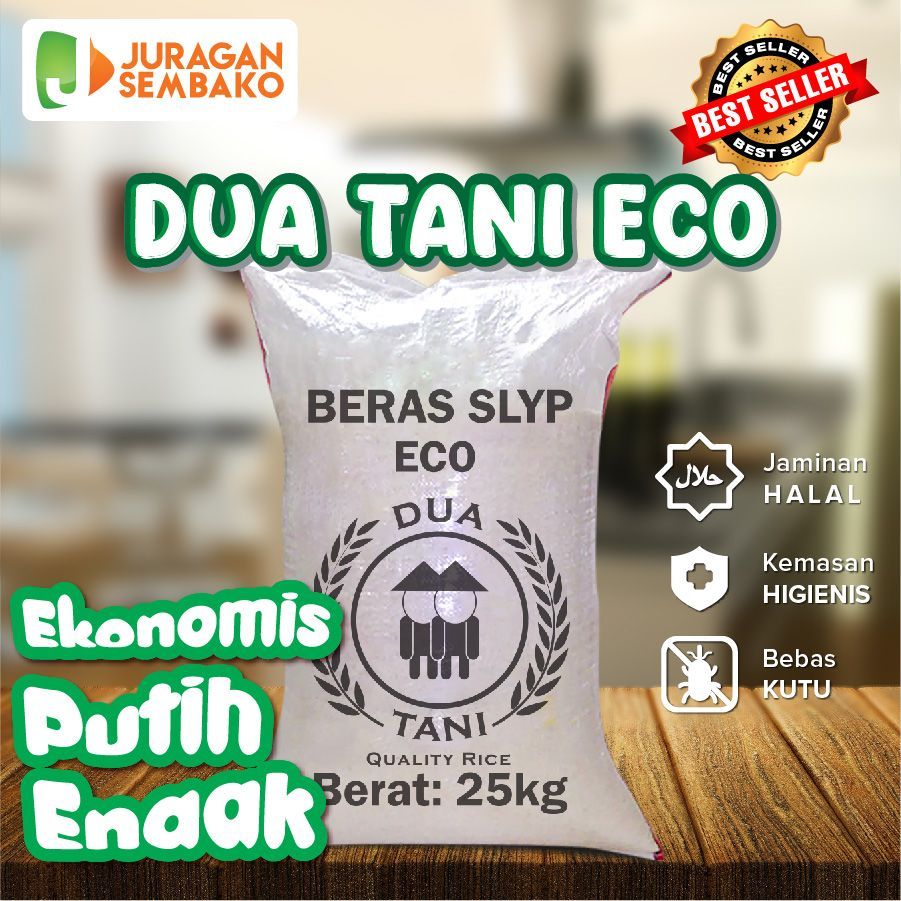 

Beras Dua Tani SLYP Eco 25kg