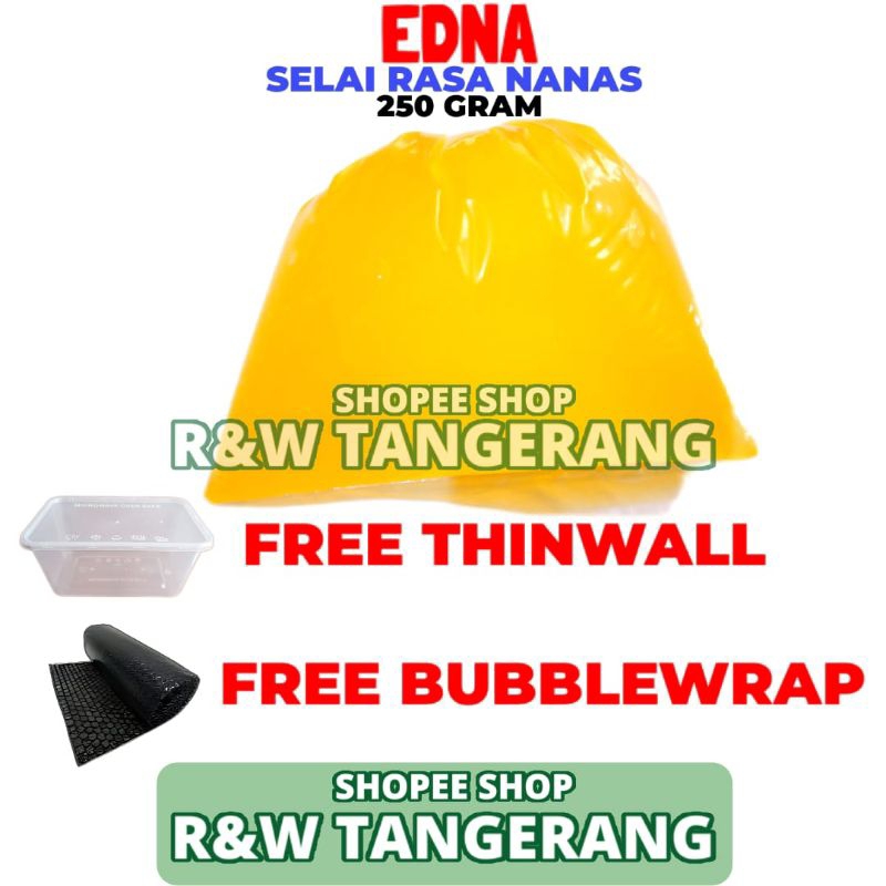 

Selai Rasa Nanas Edna Premium Repack 250 Gram