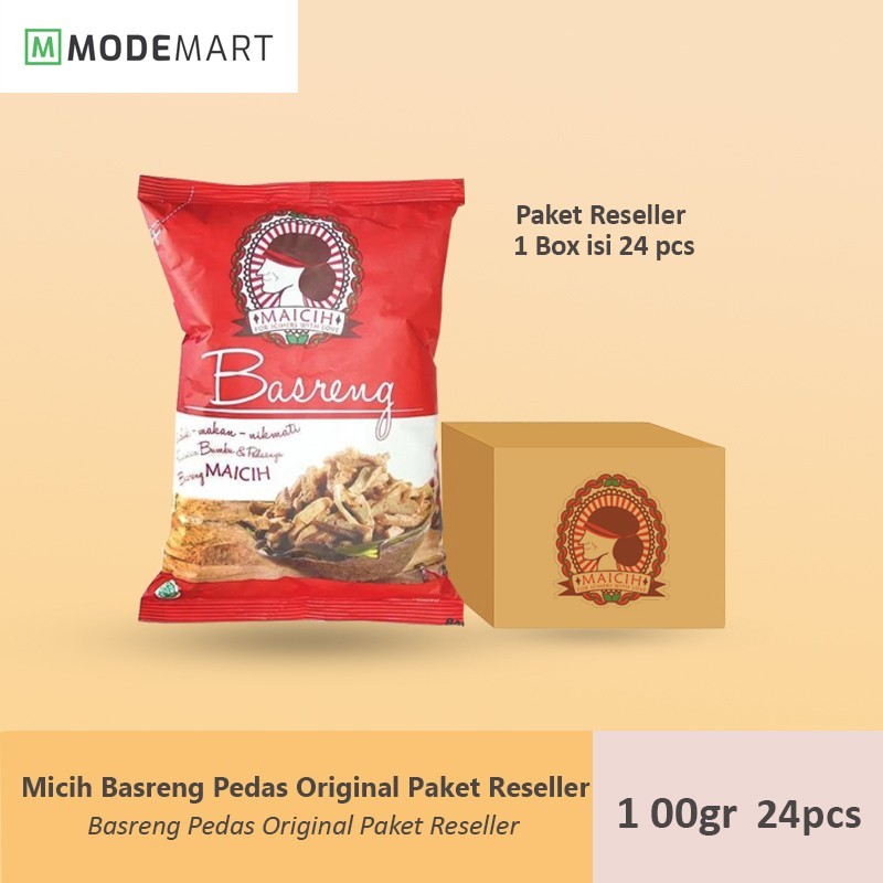 

Maicih Basreng Pedas Original / Paket Reseller 1 Dus / 24 pcs / TOP