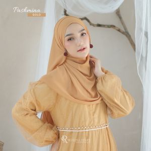 Rufeena Syari Pashmina Instan Hijab Shawl Malaysia Bahan Cerutty Ukuran Jumbo Syari By Rufeena Syari