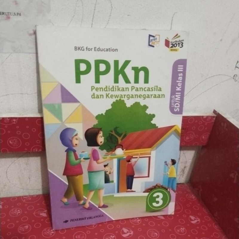 buku PPKn SD kelas 3 penerbit Erlangga