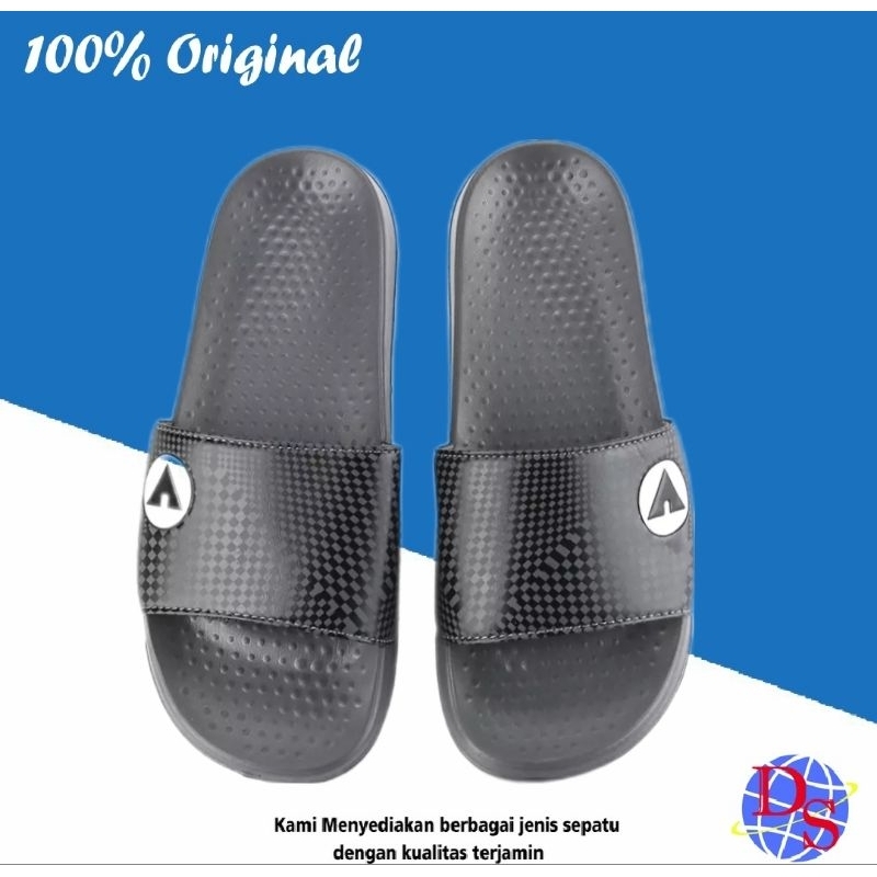 Sandal Slide Pria Airwalk Tidar(M) Grey Sandal Pria