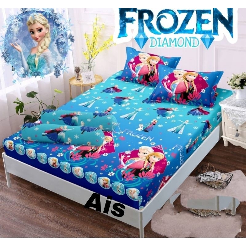 (COD)SPREI MOTIF FROZEN//MOTIF ANAK//SPREI UKURAN 180X200//160X200/120X200 cm//BAHAN KATUN DISPENSER