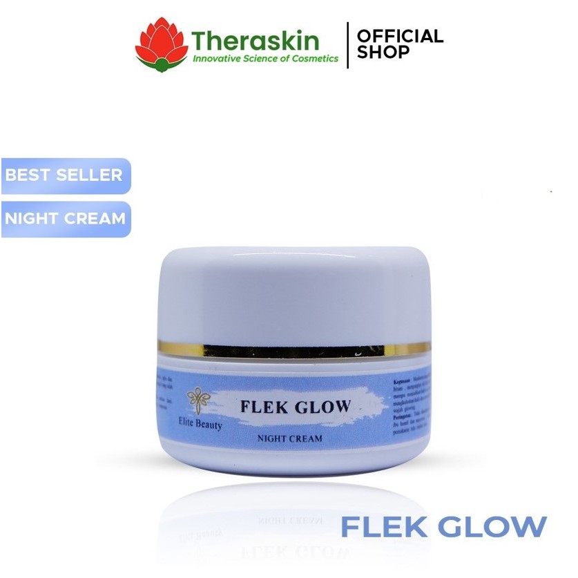 NIGHT CREAM FLEK GLOW | KRIM MALAM FLEK AMPUH FLEK HITAM || SALEP MELASMA