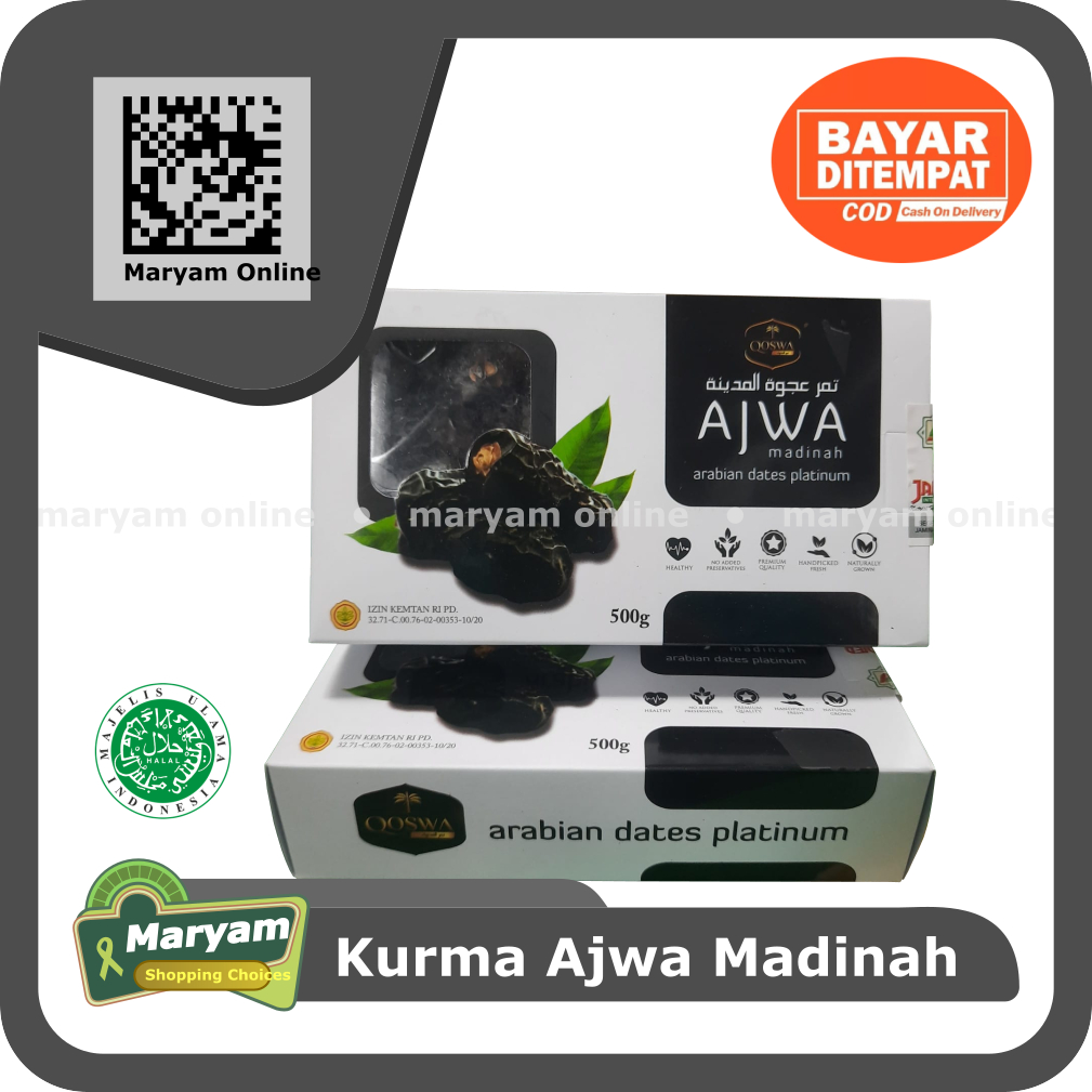 

Kurma Ajwa Qoswa Asli Madinah