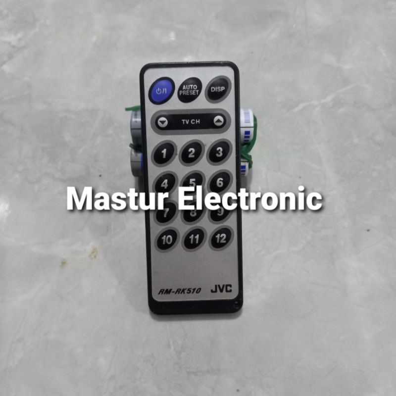 REMOTE REMOT DVD TAPE MOBIL JVC
RM-RK510 ORIGINAL ASLI