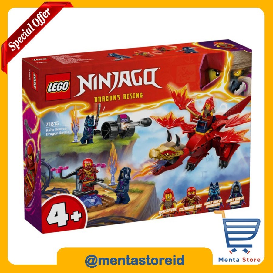 LEGO Ninjago 71815 Kai's Source Dragon Battle