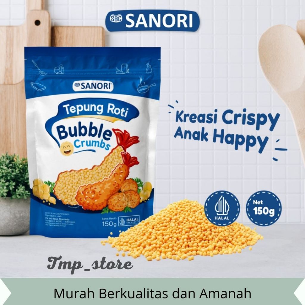 

Tepung Roti Bubble Crumbs SANORI