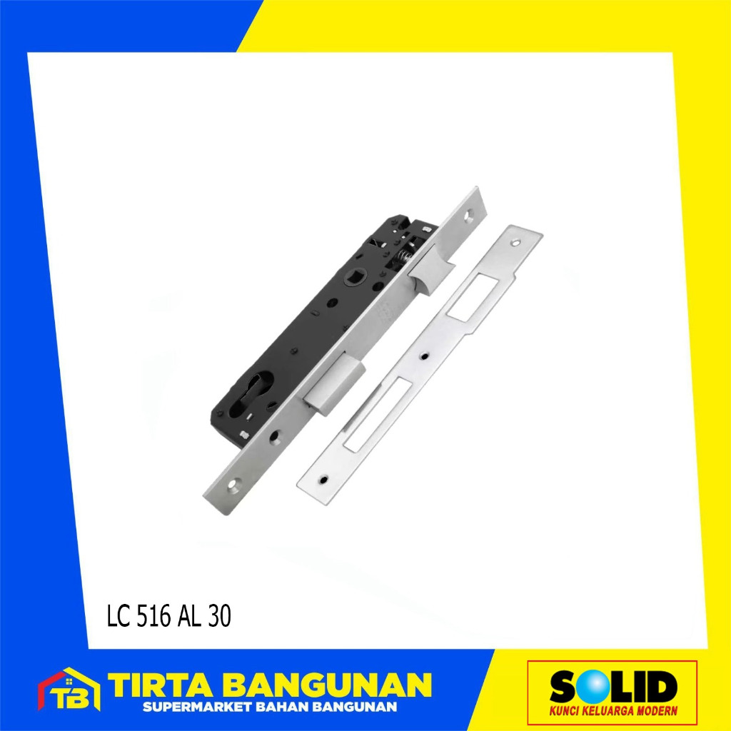 Solid Swing Lockcase For Narrow Frame LC 516 Al 30 Body swing Alumunium