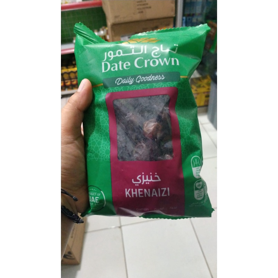 

Kurma Dates Crown Khenaizi 500gr Rasa Lebih Manis Lebih Lembut Lebih Enak Dan Bergizi