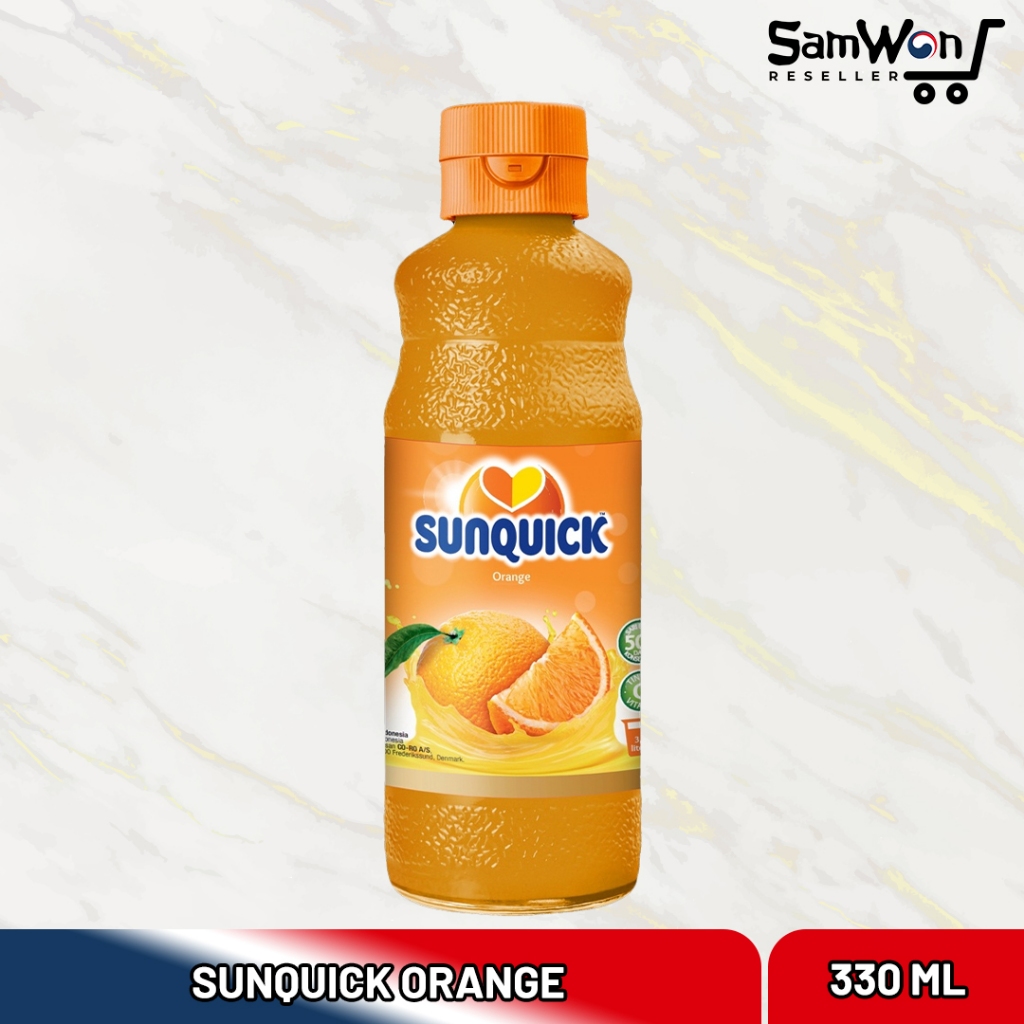 

Sunquick ORANGE 330ml - Sirup Rasa Buah Jeruk Syrup Minuman Segar